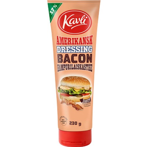 Amerikansk dressing Bacon 230g Kavli