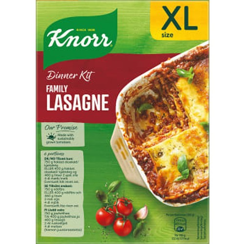 Middagskit Familje Lasagne 350g Knorr