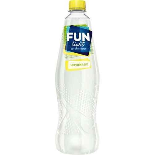 Lightdryck Lemonade Sockerfri 1l Fun light