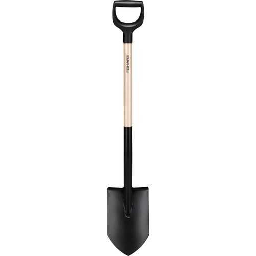 Spade spetsig solid stål/trä FSC