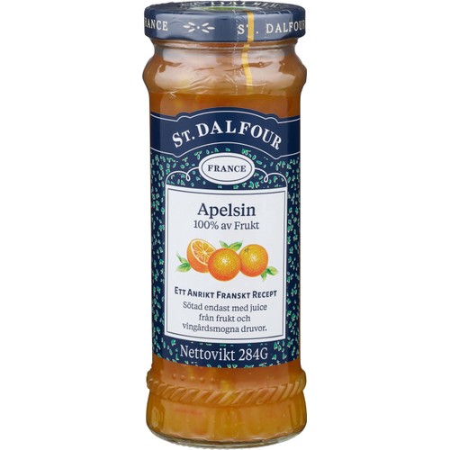 Marmelad Apelsin utan tillsatt socker 284g St.Dalfour