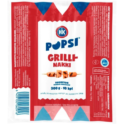 Korv Grillknack 300g Sponsab