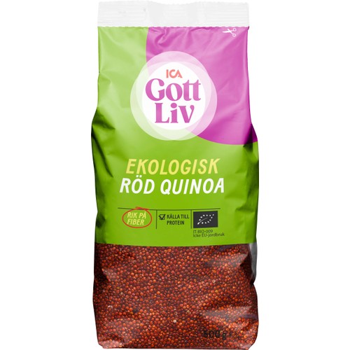 Röd quinoa Ekologisk 500g ICA Gott Liv