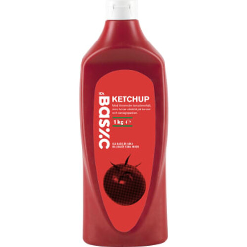 Ketchup 1kg ICA Basic
