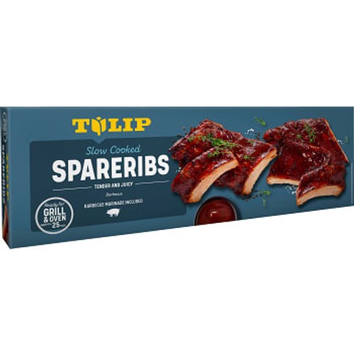 Spareribs med BBQ 500g Tulip