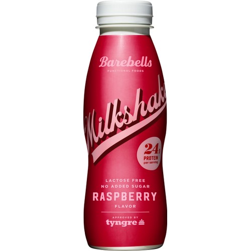 Proteinmilkshake Hallon 330ml Barebells