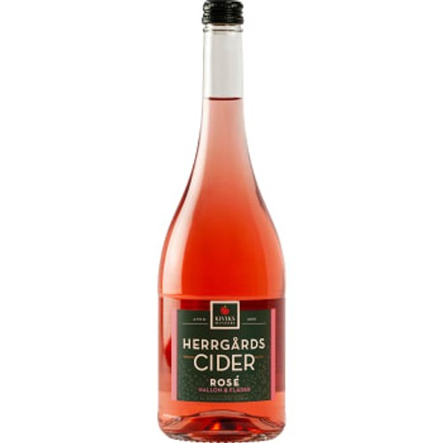 Herrgårdscider Hallon & fläder 75cl Kiviks Musteri