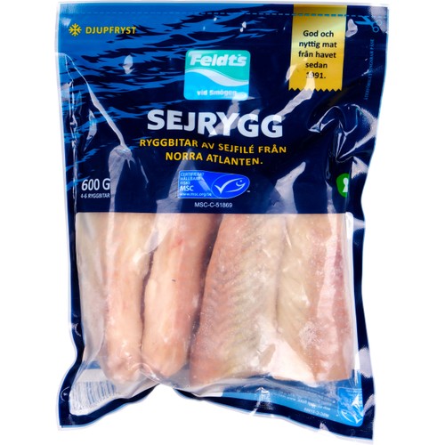 Sejrygg Fryst 600g Feldt's