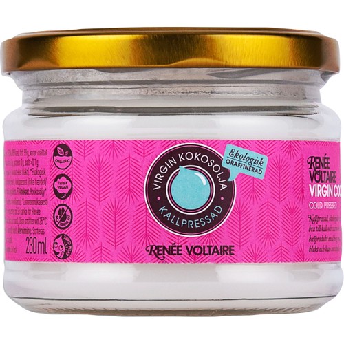 Kokosolja Kallpressad Ekologisk 230g  Renée Voltaire