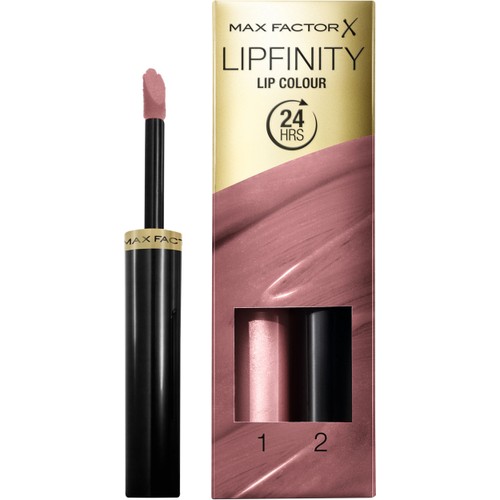 Läppstift + Top Coat Essential Violet Lipfinity Max Factor