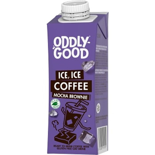 Havredryck Iskaffe Mocha Brownie Glutenfri 250ml Oddlygood®