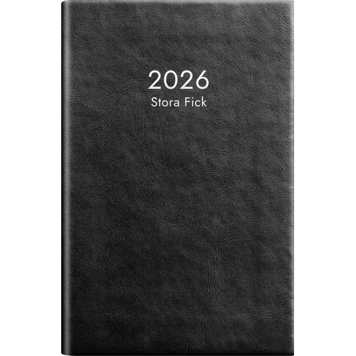 Kalender Stora Fick svart 2026