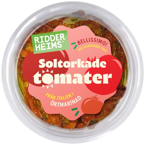 Soltorkade Tomater i Örtmarinad 160g Ridderheims