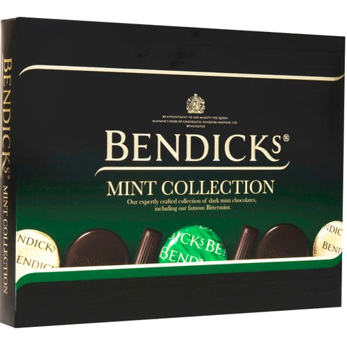 Gåvoask Mörk Choklad Mint Collection 200g Bendicks