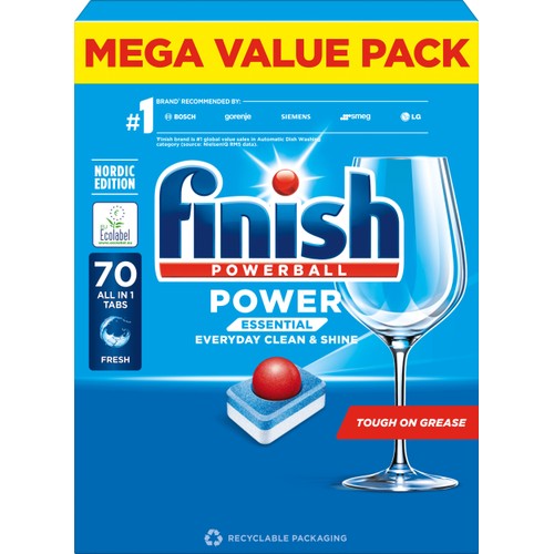 Maskindisk Power Essential Disktabl 70 Styck Finish