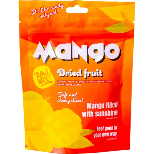 Mango Torkad 80g Raw Nice