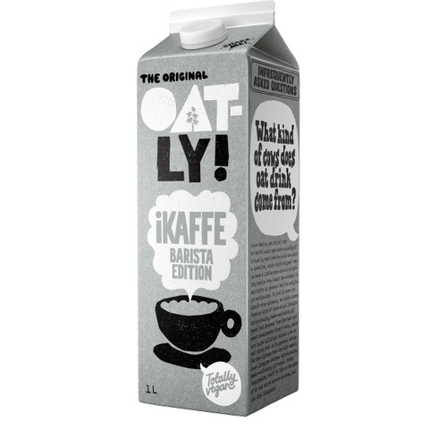 Havredryck iKaffe Barista 3% 1l Oatly