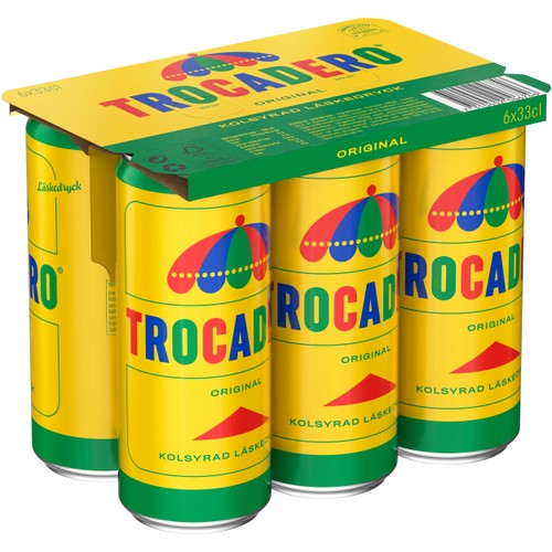 Läsk 6x33cl Trocadero