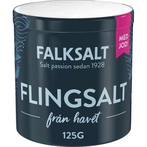 Flingsalt med Jod 125g Falksalt