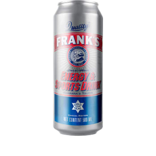 Energidryck Energy & Sports drink 50cl Frank´s