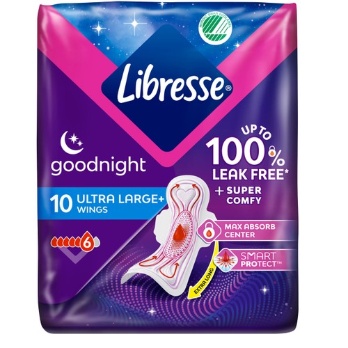 Bindor Ultra thin Goodnight 10-p Libresse
