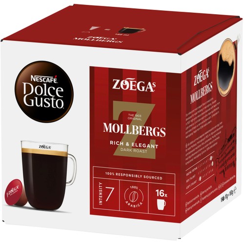 Kaffekapslar. Dolce Gusto, 16-p Zoega