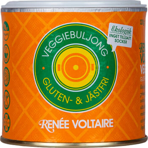 Buljong Veggi Gluten- & jästfri Ekologisk 120g Renée Voltaire