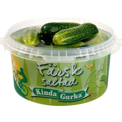 Gurka Grön Färsksaltad 1kg Kinda Gurka Klass 1 ICA