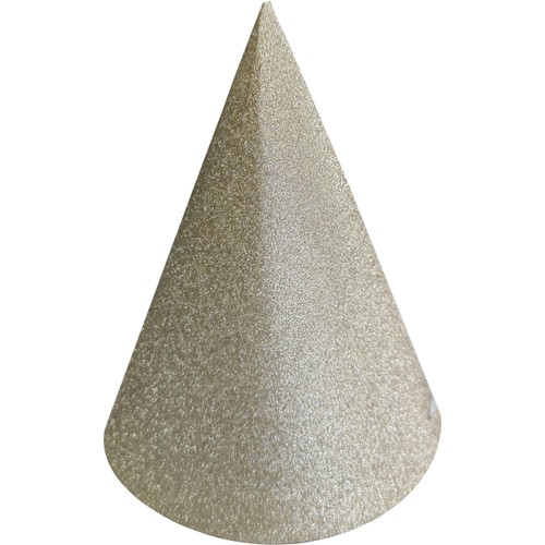 Partyhatt mini guldglitter 4-p Festive