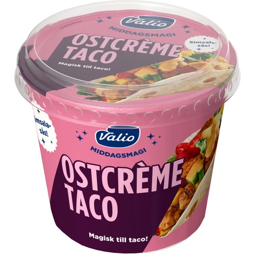 Taco Ostcrème Middagsmagi 250g Valio