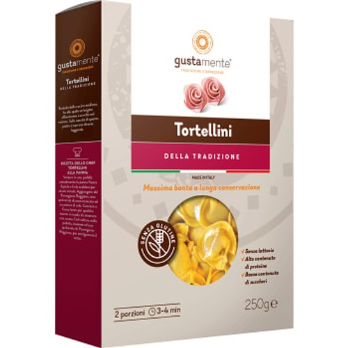 Tortellini Rökt skinka Glutenfri 250g GustaMente