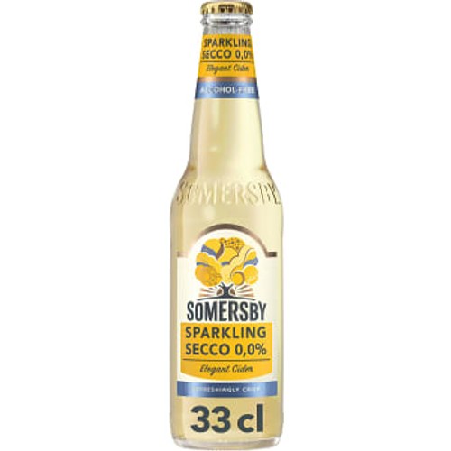 Cider Sparkling Secco Alkoholfri 33cl Somersby
