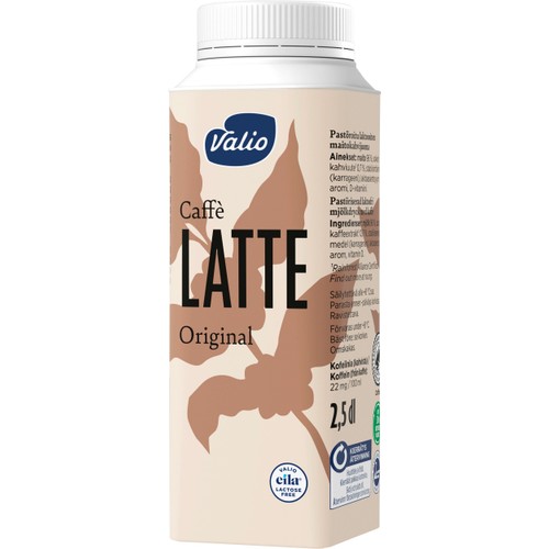 Kaffedryck Caffè Latte Original Laktosfri 250ml Valio