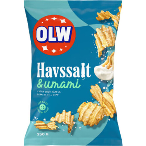 Chips Big Cuts Umami & Havssalt 250g OLW