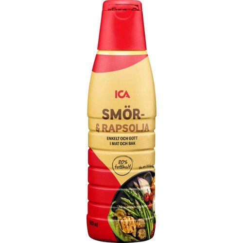 Smör & Rapsolja 80% 500ml ICA