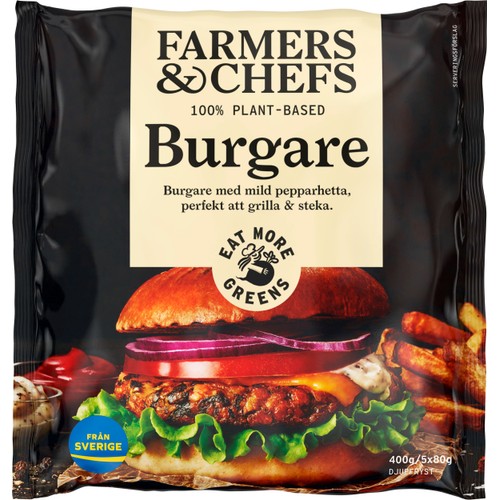 Burgare 400g Farmers & Chefs