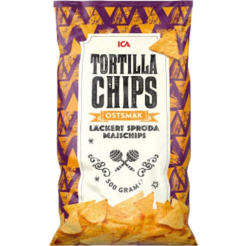 Tortillachips Cheese 500g ICA