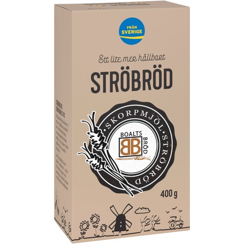 Ströbröd Boalts Bröd 400g