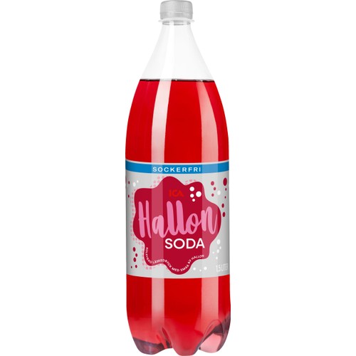Läsk Hallonsoda Light 1,5l ICA