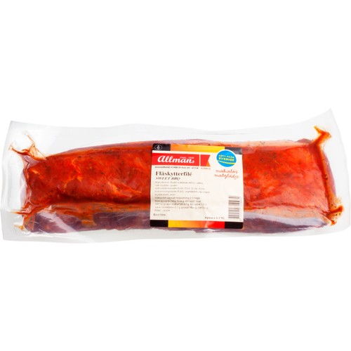 Fläskytterfilé Sweet BBQ ca 900g Allmans