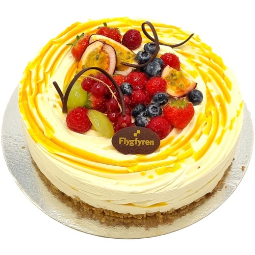 Cheesecake Vit choklad/passion Flygfyren Bageri