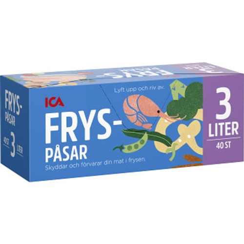 Fryspåsar 3l 40-p ICA