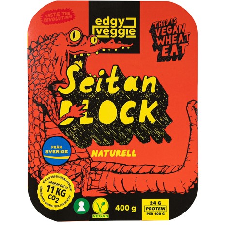 Seitan block naturell 400g Edgy Veggie