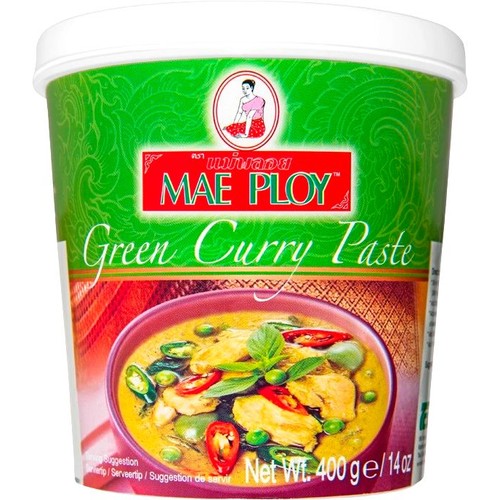 Currypasta Grön Thai 400g Mae Ploy