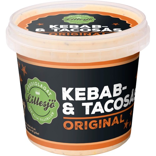 Kebab och Tacosås Original 350g Lillesjö Food