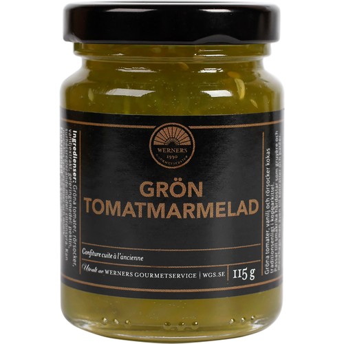 Tomatmarmelad Grön 115g Werners Gourmetservice