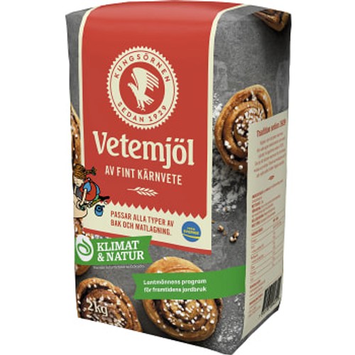 Vetemjöl 2kg Kungsörnen