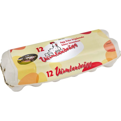 Ägg frigående 12-p Värmlandsägg