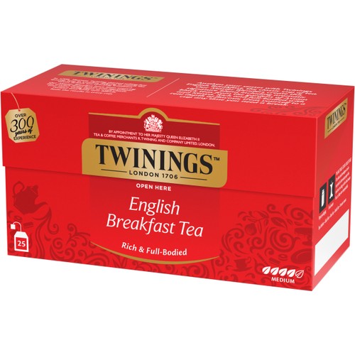 English breakfast te 25-p Twinings
