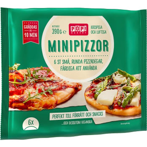 Minipizza 6-p Pop! Bakery